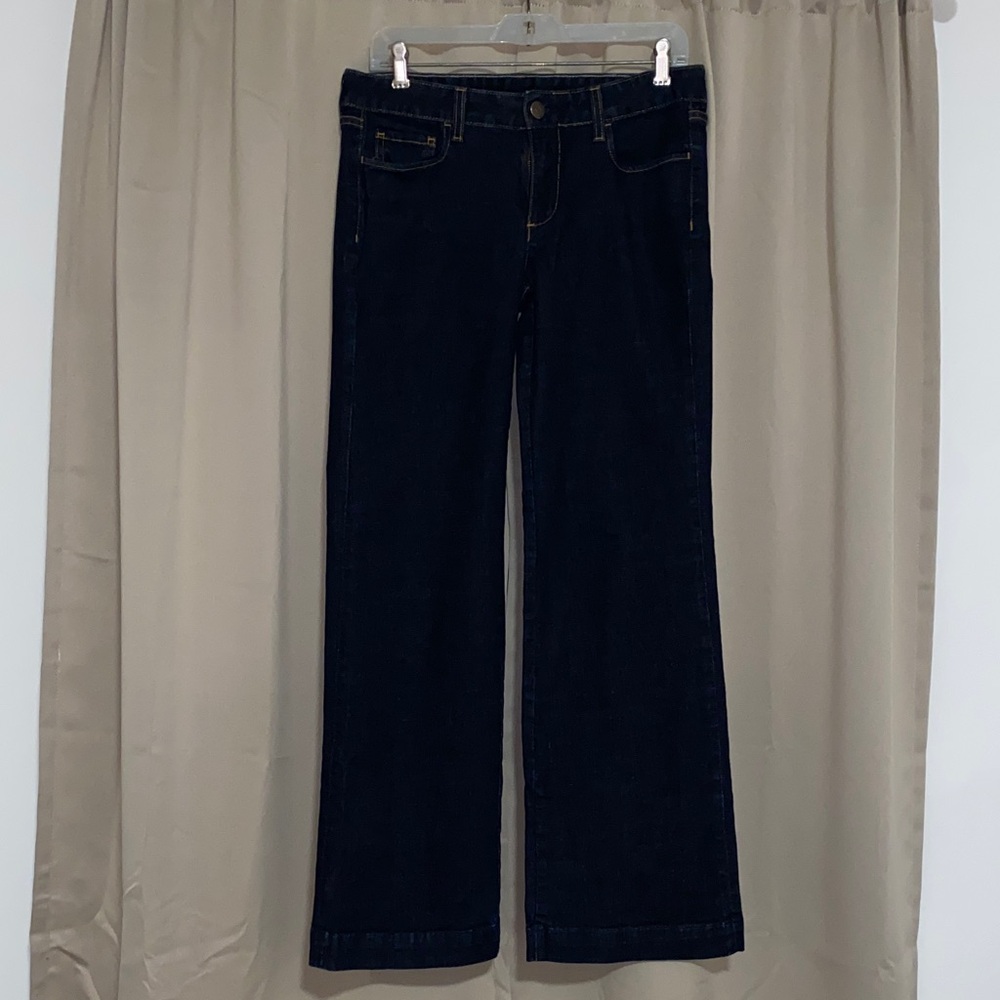 Classic J.Crew Dark Blue Women's wide leg Jeans